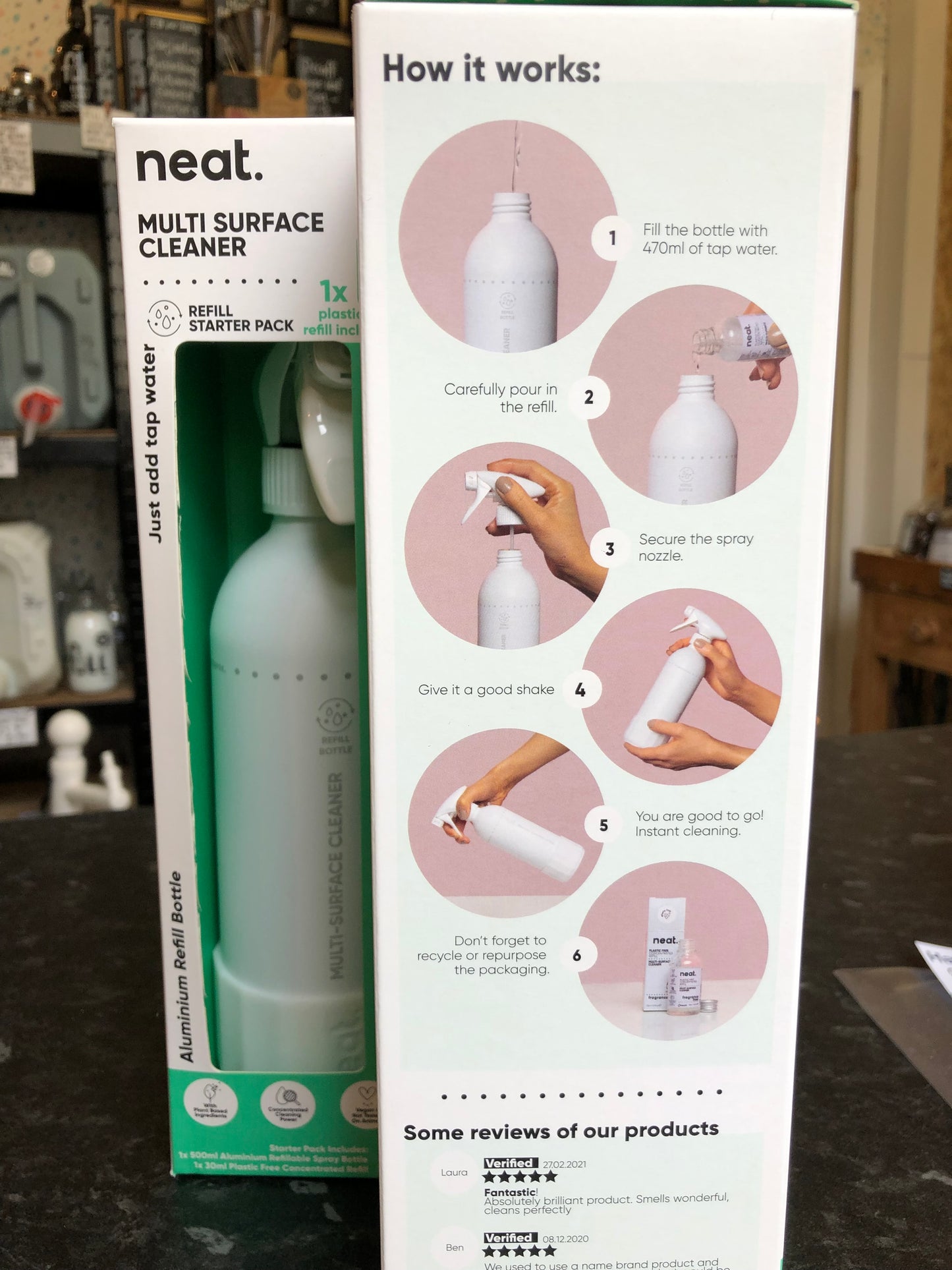 Neat Starter Kit Bottle