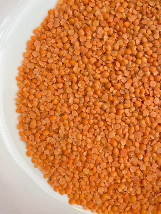 Red Split Lentils Organic