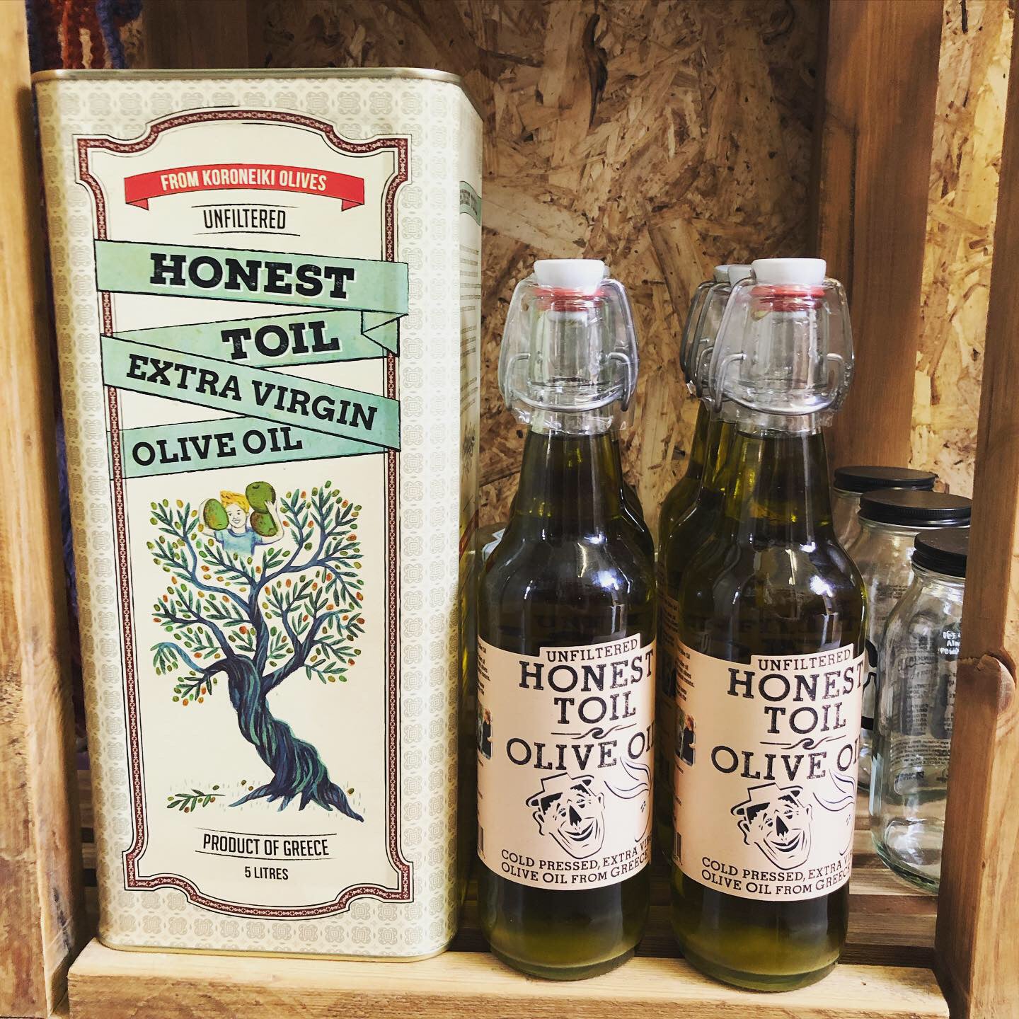 Honest Toil Refill Extra Virgin Olive Oil 100g