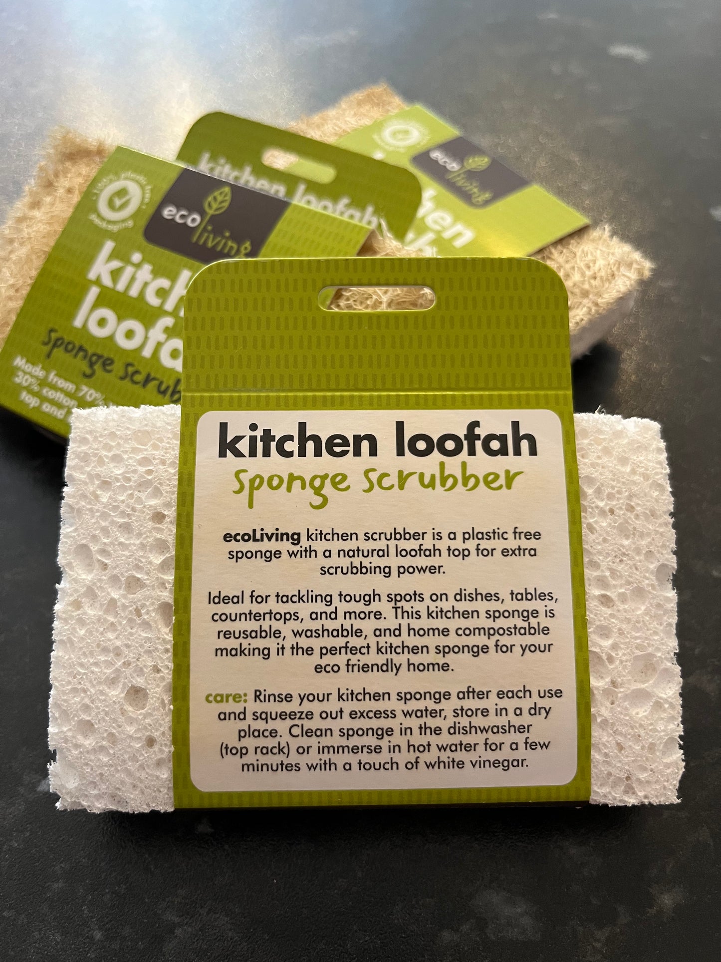 Kitchen Loofah Sponge Scrubber