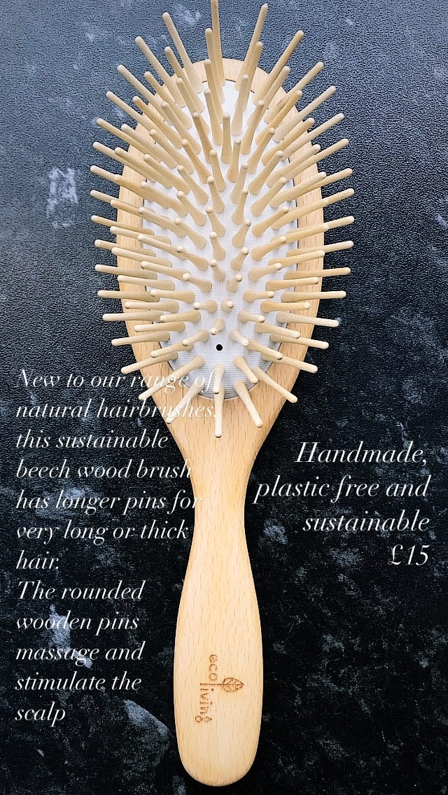 Hairbrush Sustainable Wood & Bamboo