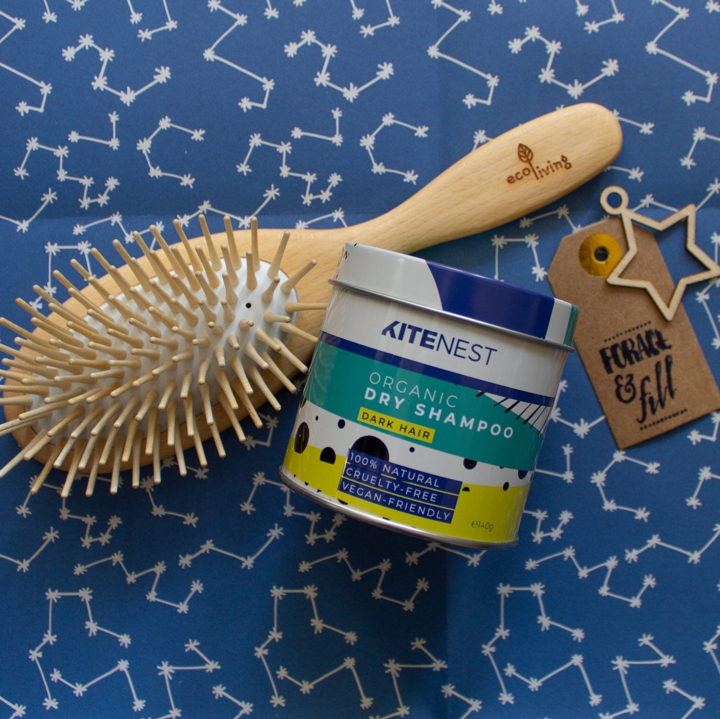 Hairbrush Sustainable Wood & Bamboo