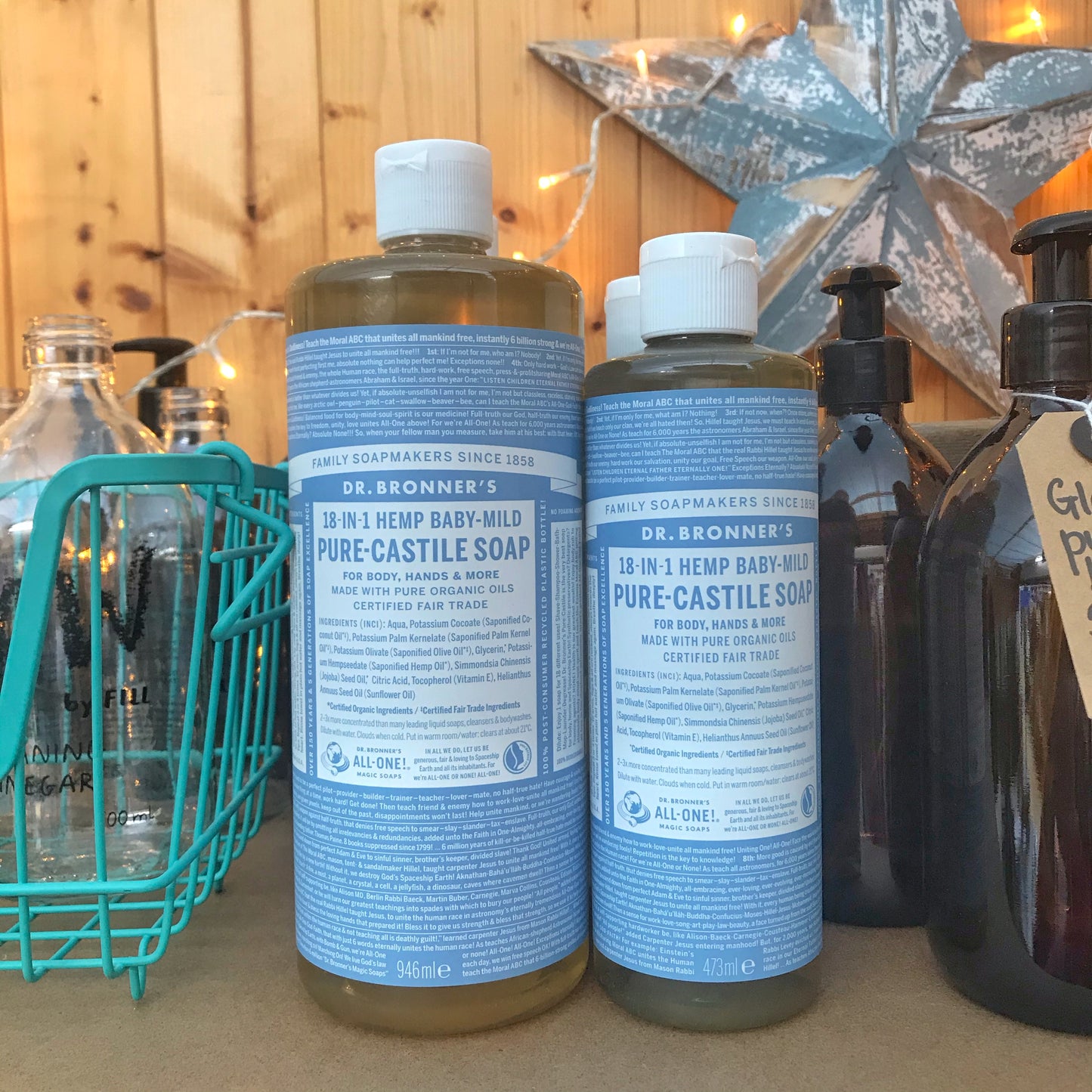 Dr Bronner Refill Liquid Castile Soap 100g